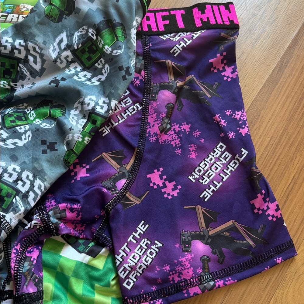 Minecraft Ultracool Boys' Boxer Briefs - Multi-Color size 10 - Picture 4 of 6